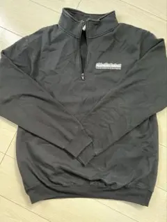 FEATHERED FRIENDS ハーフジップ スウェット 黒