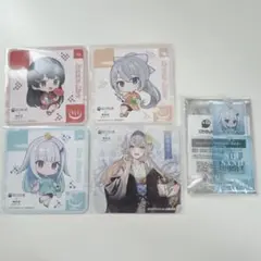 にじさんじ 極楽湯 コースター 銭湯錠風キーホルダー