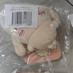 ちいかわ　うさぎだらけくじ　ヤハ　Ｅ賞　うさぎ　ぬいぐるみバッジ