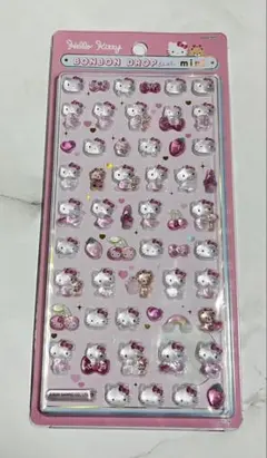 【国内正規品】ボンボンドロップシール ミニ ハローキティ ピンク サンリオ 新品