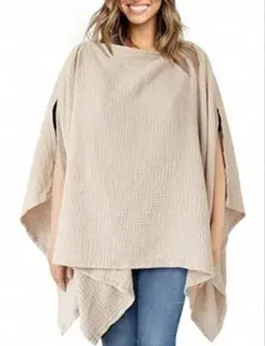 授乳ケープ 授乳服 ベビー用品 授乳ポンチョ 授乳カバー お出かけグッズ 多機能