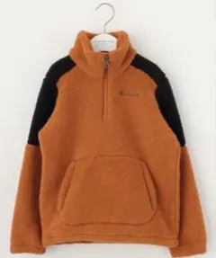 Columbia フリースジャケット オレンジ/黒　(M)