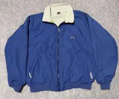 98年製　USA製 パタゴニア シェルドシンチラジャケット ストームブルー　L