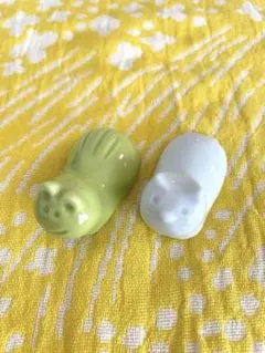 箸置き ２個入り✖️2箱セット / カエル　ネコ　有田焼