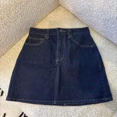 ダークブルー デニム タイトスカート