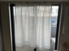 ホワイトカーテン 透け感あり