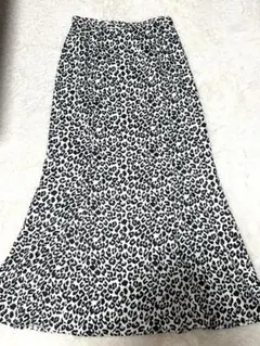 moussy レオパードフレアスカートのサムネイル