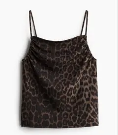 H&M ルージュキャミトップス　レオパード　ヒョウ柄　キャミソールのサムネイル
