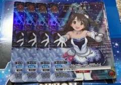 ユニオンアリーナ アイドルマスター 島村卯月 Vジャンプ付録 4枚