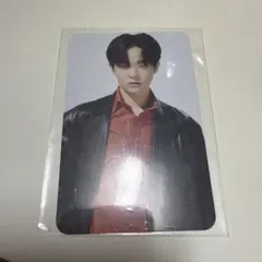 K-POPタレントカード 黒・赤　TREASURE ジフン