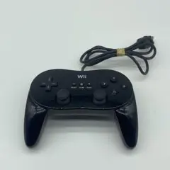 【純正】Wii クラシックコントローラーPRO ブラック