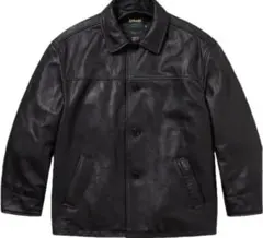 Supreme Schott Leather Car Coat Black Lのサムネイル
