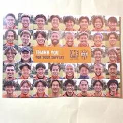 清水エスパルス　ONE FAMILY THANKカード