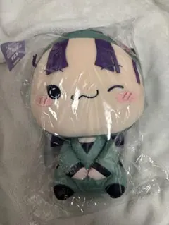 フリューくじ 忍たま乱太郎 ふんわり桜もちぴこの段 もちぴこぬいぐるみ 立花仙蔵