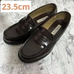 HARUTA ダークブラウン ローファー　23.5cm