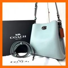 極美品COACH コーチ スモールタウンバケット 2way ショルダーバッグ