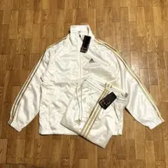 NOS adidas KARATE JAPAN ウインドブレーカー　白 金 M