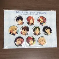 あんスタ magazine アニメイト限定セット 缶バッジ 10個 有償特典
