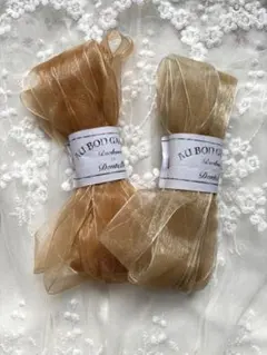 アンティーク・シックなテープ素材・2セット