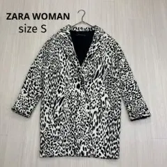 ☆ ZARA WOMAN ザラウーマン レオパード ジャケット S