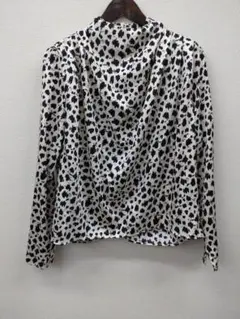 (6) ZARA アニマル柄 長袖ブラウス バックファスナー新品のサムネイル