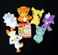 ポケモン　プチぬいぐるみinモンスターボールケース　セット②