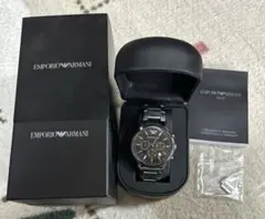エンポリオアルマーニ　クロノグラフ　AR2434