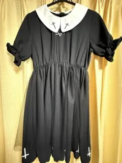 ゴスロリ・ロリータドレス Lサイズ