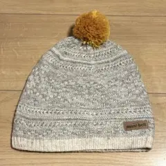 mont-bell キッズ ニット帽 グレー フリーサイズ 51cm〜54cm