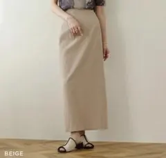 NOAHL ノアル　リネンペンシルスカート