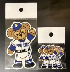 明豊高校　クマステッカー 大&小 シールセット 高校野球