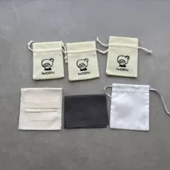巾着ポーチ　6点セット