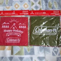 Coleman コールマン ハンドタオル 2種セット 新品未開封