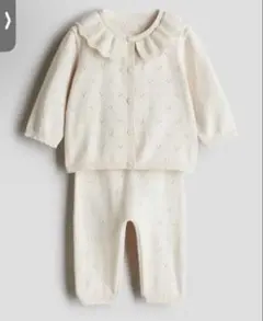 コットンニット2アイテムセット　h&m 62