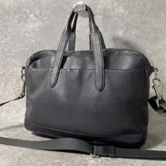 美品✨COACH コーチ ビジネスバッグ 2way ハミルトン レザー シボ革 2026年最新】コーチ ビジネスバッグ ハミルトンの人気アイテム - メルカリ