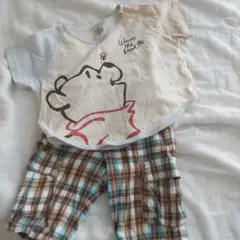 プーさん Tシャツとハーフパンツ セットのサムネイル