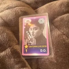 D.O. SMTOWN LIVE 2018 タレントカード