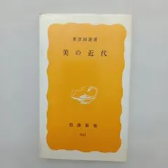 美の近代 栗津則雄著 岩波新書 353