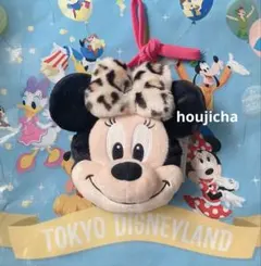 即日発送【新品】ディズニーリゾート　ミニー　ショルダーバッグ　ひょう柄