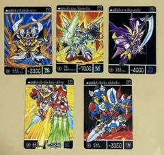 SDガンダム外伝鎧闘神戦記 鎧闘神出現 カードダス台紙 - メルカリ