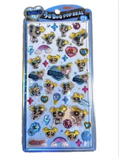 パワーパフガールズ うるちゅるポップシール パワパフ バブルス