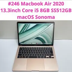 Macbook Air 2020 13.3inch i5 8GB SS512GB