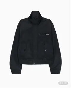 AAKAM】 High-Neck Bomber Jacket (Black) - メルカリ