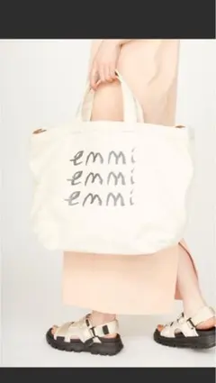 【emmi×ecostore】eco キャンバストート新品完売‼️