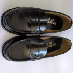 ハルタ 黒 ローファー 4514　　23.5cm