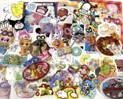 【100枚】シール おすそ分け ボンボンドロップ ウォーター立体 ぺたんこ ⑭