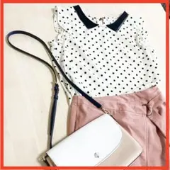 【大人可愛い】膝下 巻きスカート【美品】ラップスカート　くすみピンク