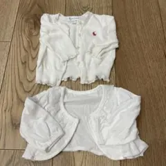 Ralph Lauren ホワイト カーディガン 2点セット