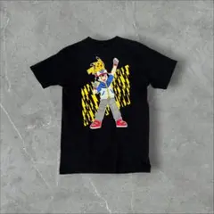 00s POKÉMON希少 DesignTシャツサトシとピカチュウポケモン