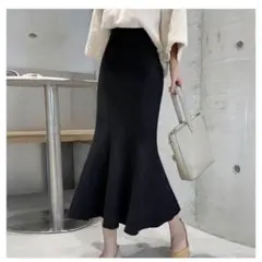 マーメイドニットスカート